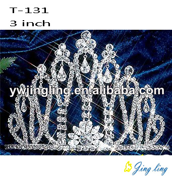 Wholesale Clear Pageant Crowns Cheap
