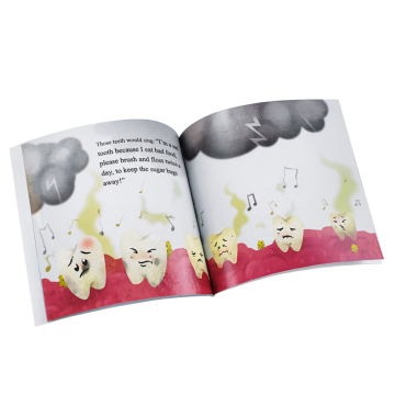 OEM Custom Luxury Hardcover Kids Book Wholesale Double-Sided Printing