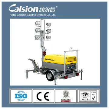 China Mobile light tower genset price