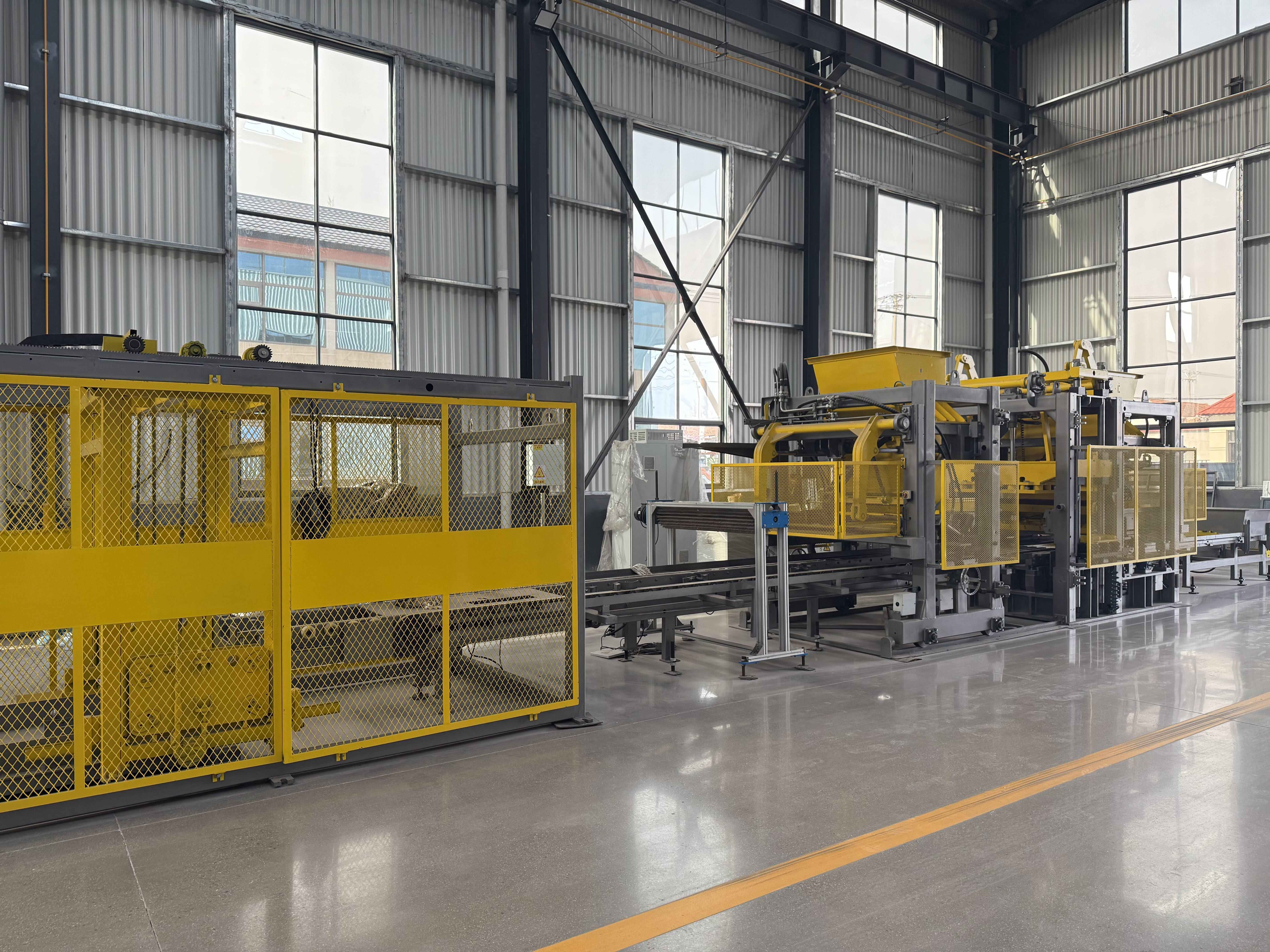 Автоматизированная производственная линия строительного блока