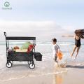 Folding Portable Hand Cart with Removable Canopy