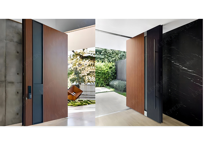 pivot door modern