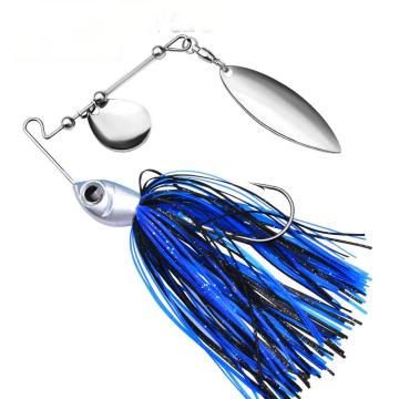 OEM 10G/14G Spinnerbait Fishing Lure Kit für Bass und Hecht im Winter