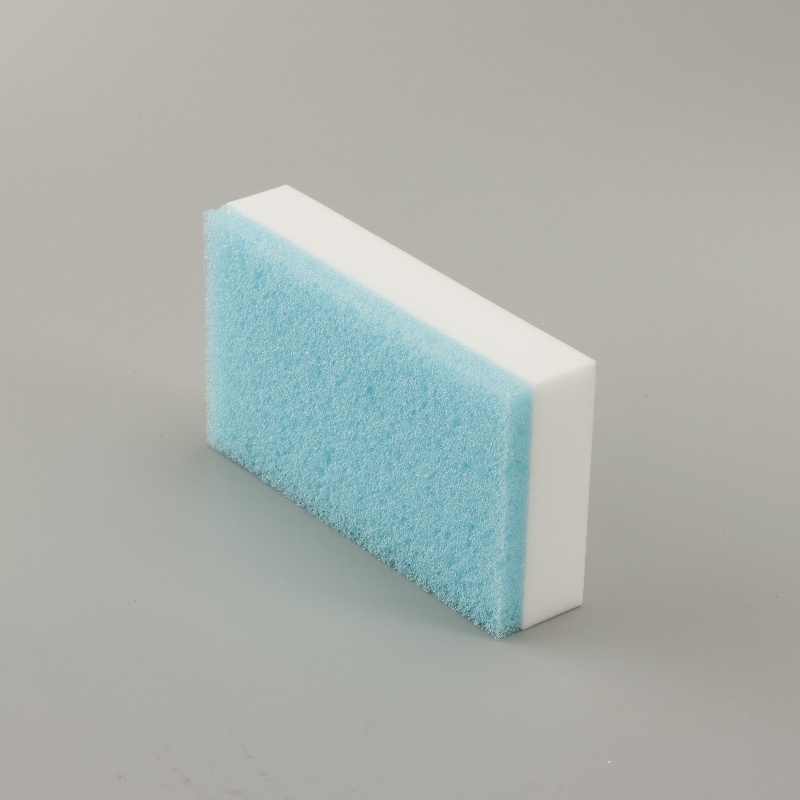 Blue temperature sensitive Sponge