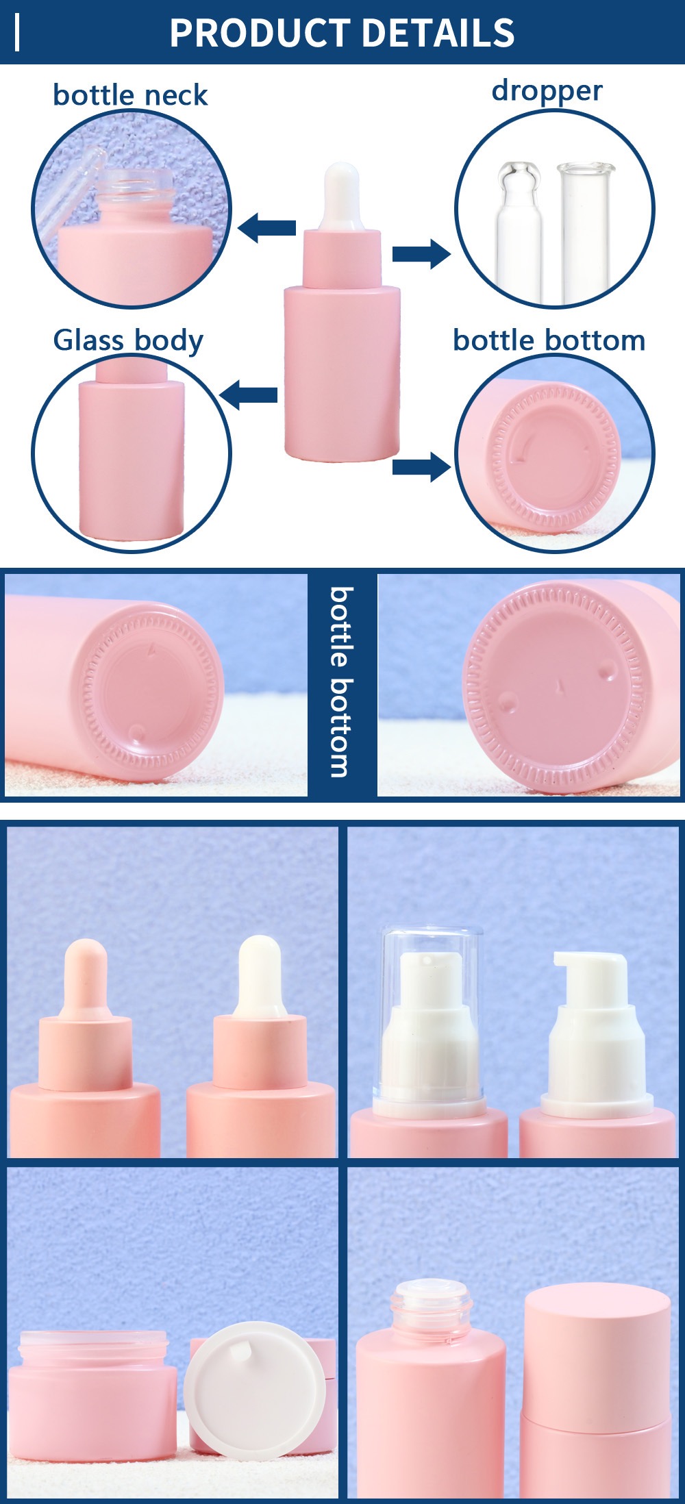 Essential Oil Dropper Bottle