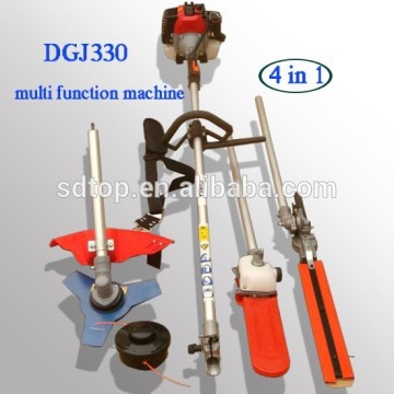 4 in 1 gasoline 33cc multifunction tools brush cutter / chainsaw