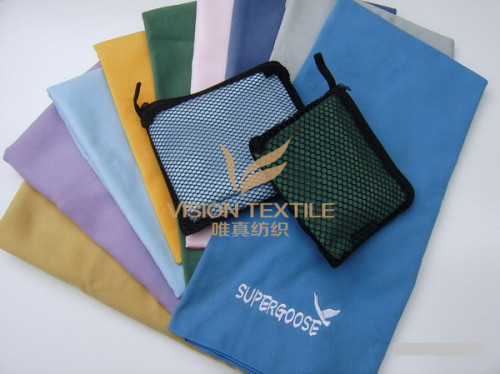 EMBORIDERY MICROFIBER OUTDOOR TRAVEL TOWEL