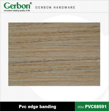 Gerbon solid and wood grain 1mm pvc edge banding