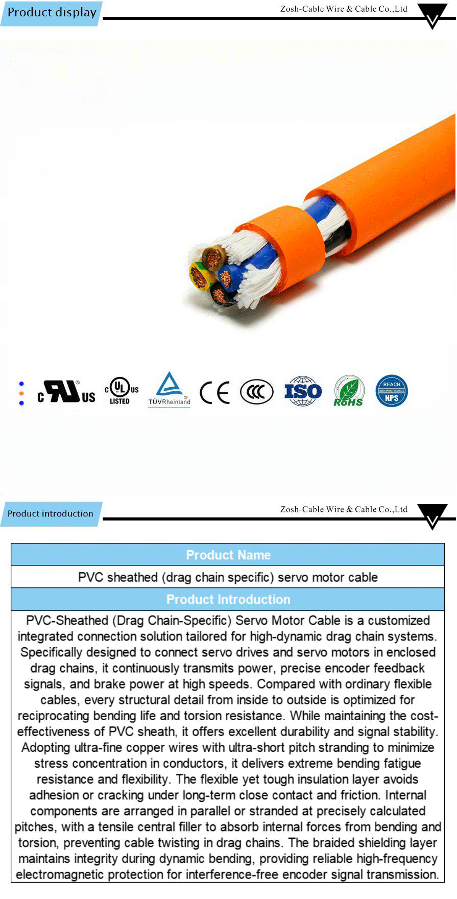 Servo Drive, Code Cable-xiangqing1-ZS047A