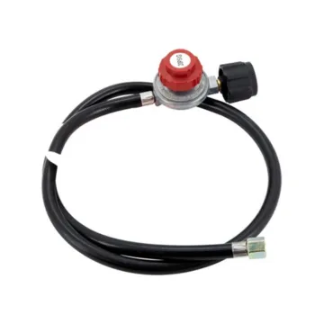 High Pressure Adjustable 20psi Propane Gas Regulator with Hose