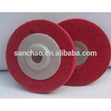 non woven wheel/nylon wheel non woven polishing wheel