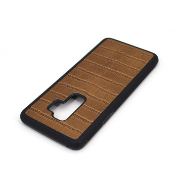 Für samsung s9 krokodilleder handy case