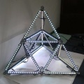 DIY Stage Light Geometry Pixel LED osvetlitev