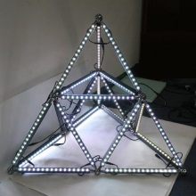 DIY STERT SARE LIGHT GEOMETRY Pixel жарықдиодты шам