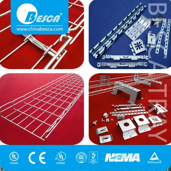 Galvanized Metal Wire Mesh Cable Tray