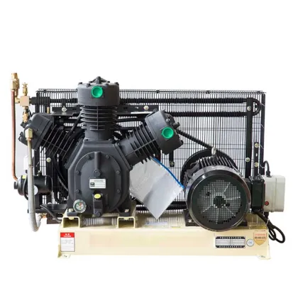 Highly Efficient W-1.0/30Bar Piston Air Compressor for Scuba Applications