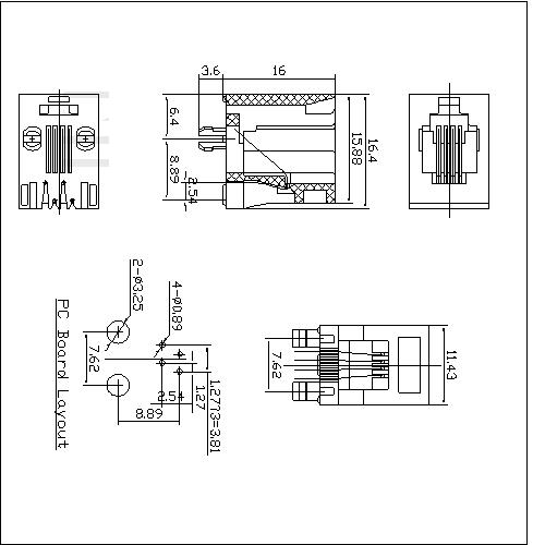 ATRJ5221-4P4C-X-A-X-B