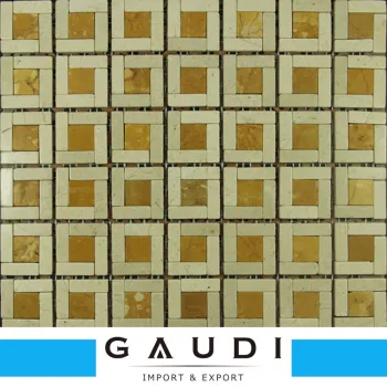 Foshan kitchen room mosaic patterns design for wall decor