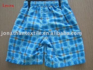Popular child beachwear with drawstring on waist