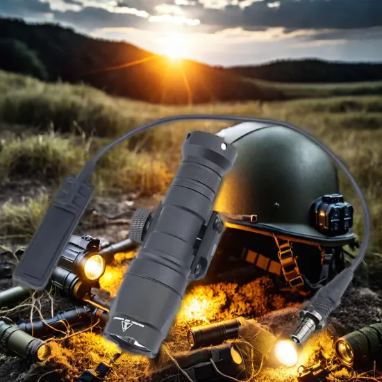 Rechargeable LED Flashlight: A Versatile Outdoor Hunting Light with Tactical Brightness