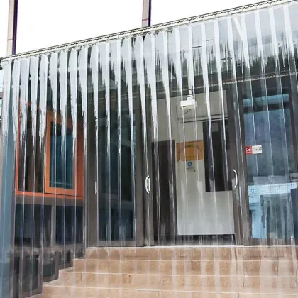 PVC Transparent Mosquito and Dust Proof Curtain Film Roll