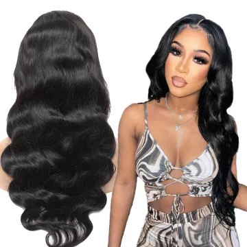 Wholesale Transparent Hd Indian Human Hair Vendor Closure Wigs 4X4 Human Hair Lace Wig 5X5 Human Hair Lace Wig