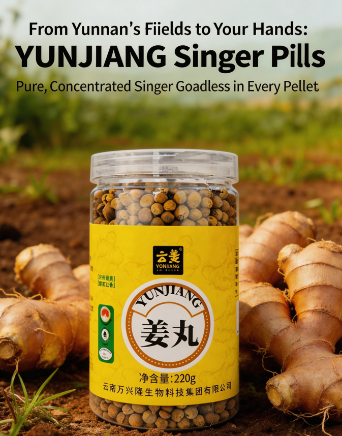 Small Yellow Ginger Pill