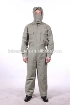 electriferous working high strength arc proof coverall ,arc protective clothing