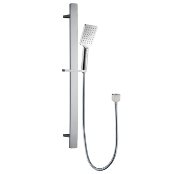 Wall Mounted Watermark Wels Sliding Rail Kit with Square Handheld Shower Head