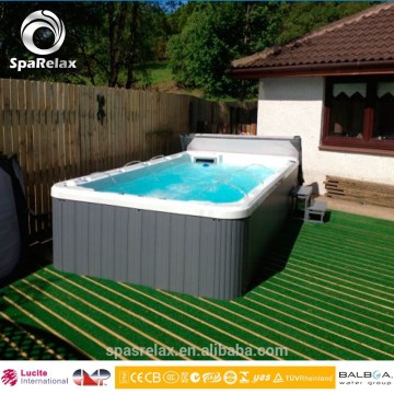 2016 Big Swim Jets Promotional Fiberglass Pool for Winter Swimming Spa Pool (SRP430)