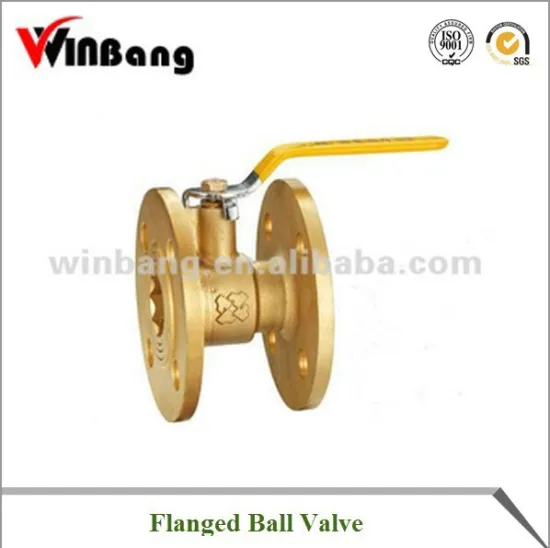 Flanged Brass Ball Valve Model:WB6700 PP-R