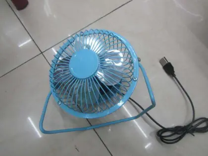 USB air circulation desk fan