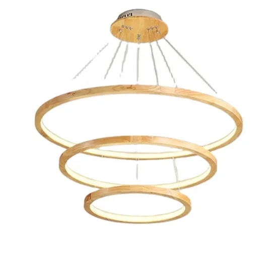 IP44 Suspended Linear Circle Down LED Light