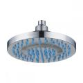 Rainfall high pressure overhead shower with self-clean silicone