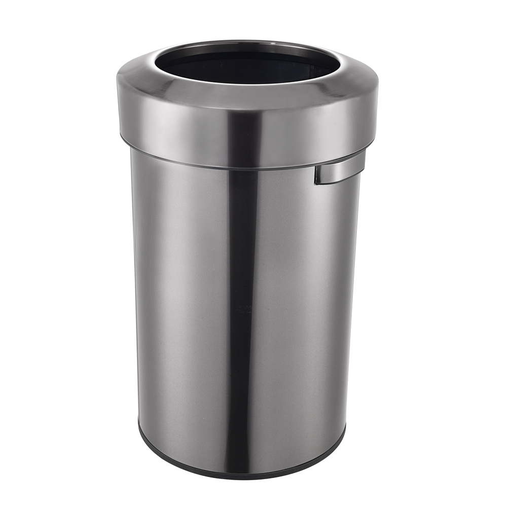 High Capacity No Lid Round Shape Trash can