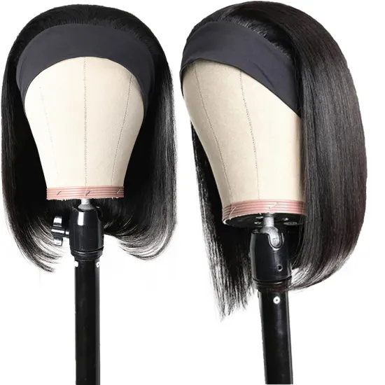 Wholesale Headband Wig Human Hair For Black Women, Virgin Human Hair Headband Wig, Kinky Curly Headband Wig