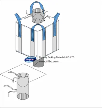 Jumbo bag for Polypropylene particles