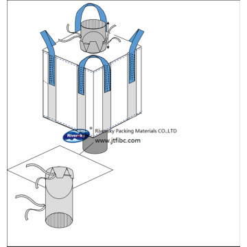 Jumbo bag for Polypropylene particles