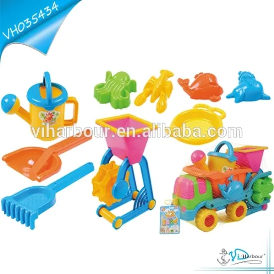 10 PCS New Beach Products Water toy Cheap Plastic Trucks And Hopper