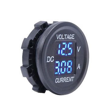 Medidor Volt LED de 24 V de 24 V impermeable - Pantalla de probador de voltaje de motocicleta para automóviles automáticos