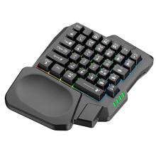 Clavier rétro-éclairé à une main pour Xbox