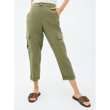ladies fashion green casual overalls