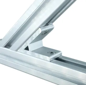 45 Degree Aluminium Profile Corner Bracket