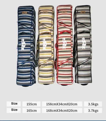 Newest Design Sport Ski Snowboard Padded Bag with Wheels