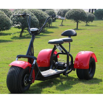Scooter eléctrico de tres ruedas de carretera para adultos