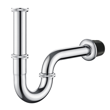 ptrap Brass 1 1/4' Round Bathroom P-Trap Basin Waste Siphon Bottle P Trap Drainer for Washroom: High-Quality Drainage Solution