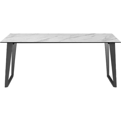 Restaurant Kitchen Dining Room Table Rectangle Marble Table