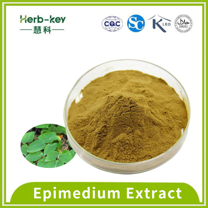 L'extrait d'épimedium contient 50% d'icariin