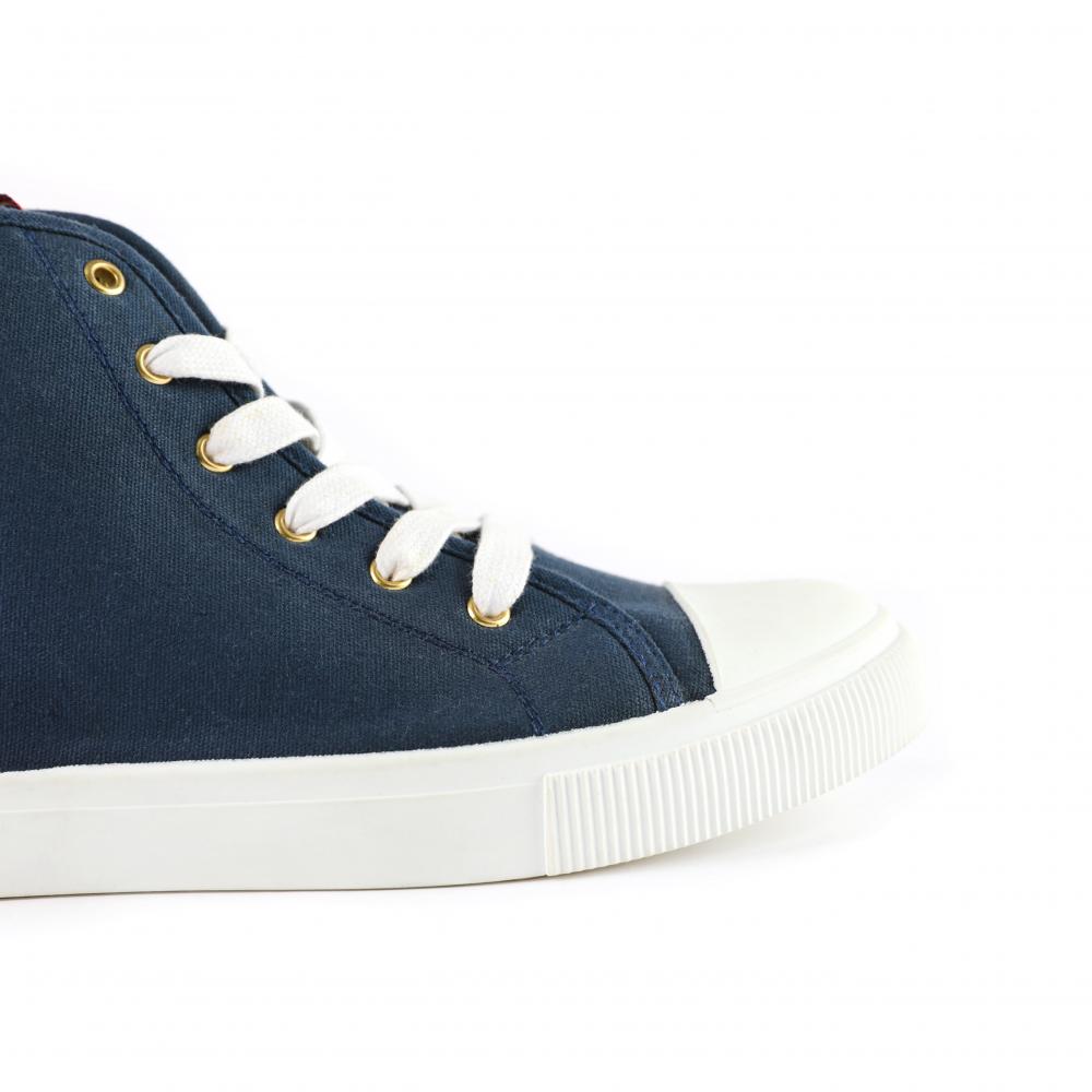 Royal Blue Canvas Schuhe