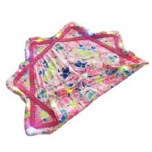 Flow Star With Led Removable And Replaceable 18'' 28''dapo Star Spinning Cloth Double Side Print For Dance